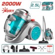TOTAL ΗΛΕΚΤΡΙΚΗ ΣΚΟΥΠΑ ΞΗΡΗΣ ΑΝΑΡΡΟΦΗΣΗΣ 2.000W (TVC20258)
